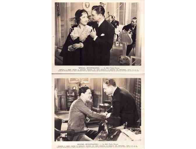 SPECIAL INVESTIGATOR, 1936, movie stills, Richard Dix