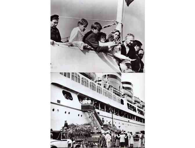 VOYAGE OF THE DAMNED, 1976, movie stills, Faye Dunaway, Orson Welles