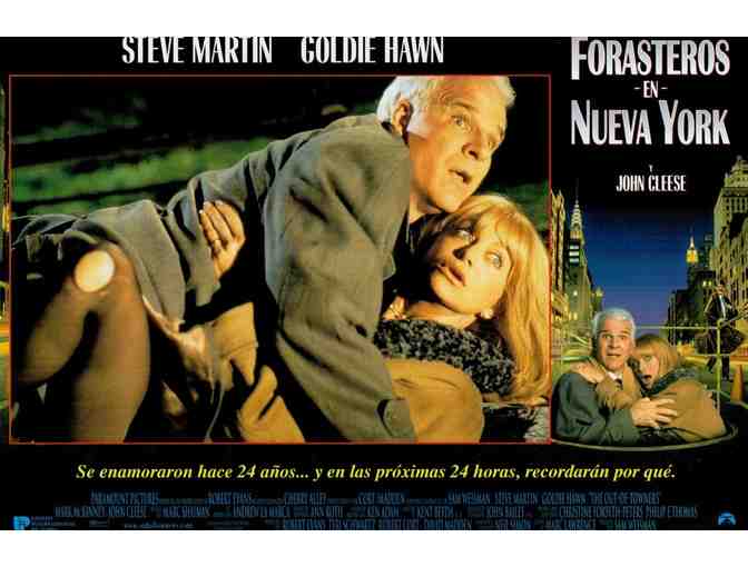 OUT OF TOWNERS, 1999, Spanish lobby cards, Steve Martin, Goldie Hawn