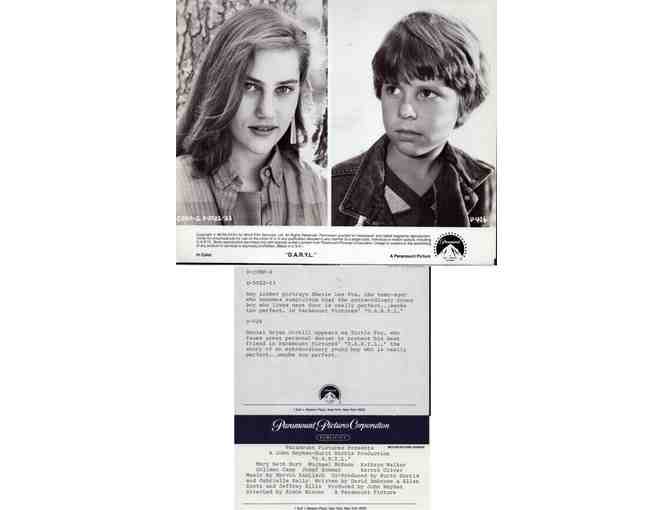 D.A.R.Y.L., 1985, card and stills, COLLECTORS LOT, Michael McKean, Mary Beth Hurt