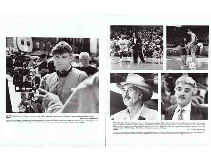 EDDIE, 1996, movie stills, Whoopi Goldberg, Donald Trump, Frank Langella