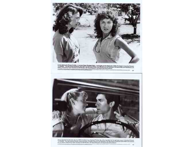 LA BAMBA, 1987, cards and stills, Lou Diamond Phillips, Elizabeth Pena