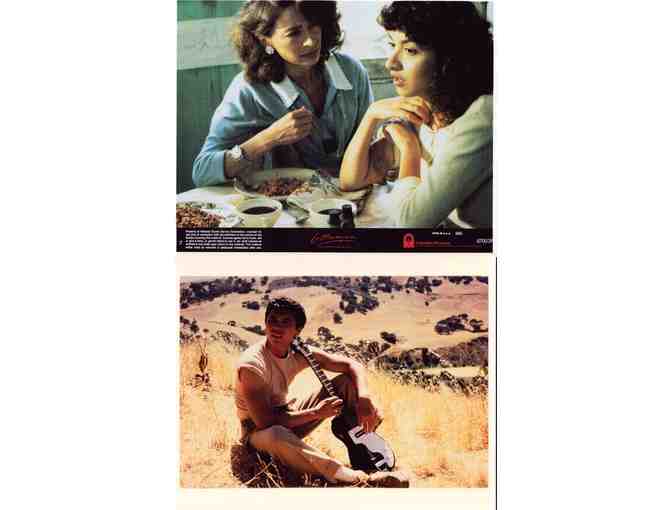 LA BAMBA, 1987, cards and stills, Lou Diamond Phillips, Elizabeth Pena