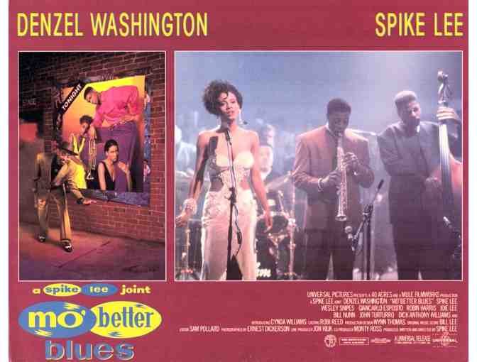 MO BETTER BLUES, 1990, lobby cards, Denzel Washington