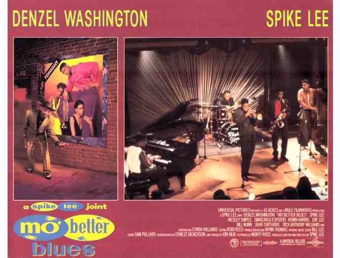 MO BETTER BLUES, 1990, lobby cards, Denzel Washington