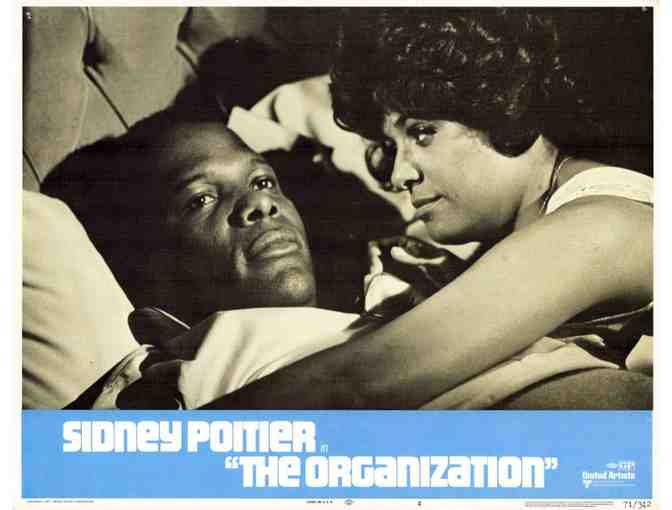 ORGANIZATION, 1971, lobby cards, Sidney Poitier, Barbara McNair