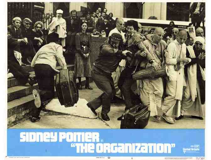 ORGANIZATION, 1971, lobby cards, Sidney Poitier, Barbara McNair