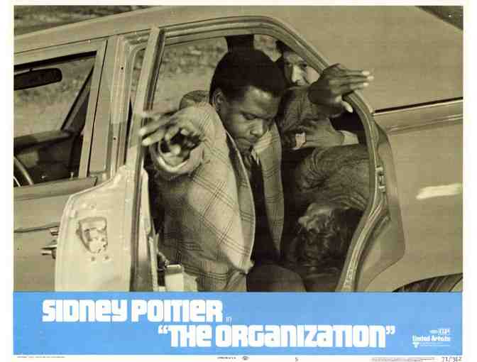 ORGANIZATION, 1971, lobby cards, Sidney Poitier, Barbara McNair