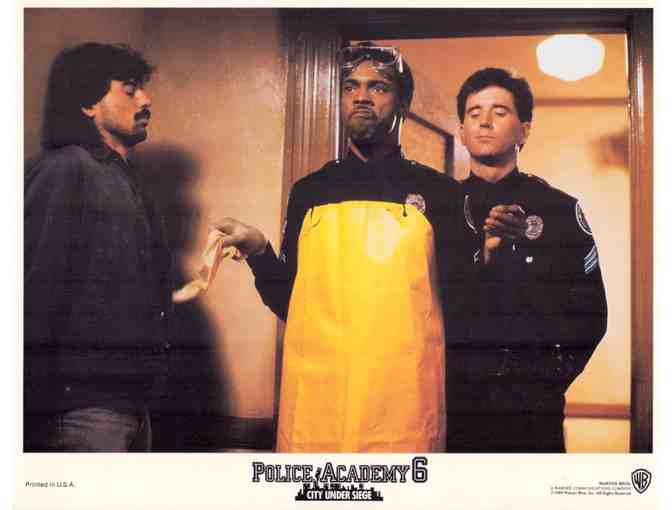 POLICE ACADEMY 6, 1989, lobby cards, Bubba Smith, Michael Winslow