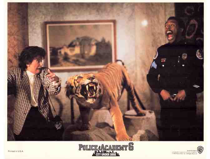 POLICE ACADEMY 6, 1989, lobby cards, Bubba Smith, Michael Winslow