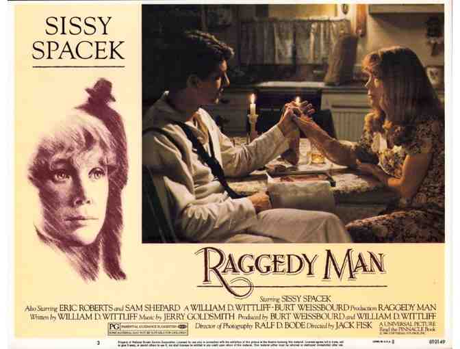 RAGGEDY MAN, 1981, lobby cards, Sissy Spacek, Eric Roberts