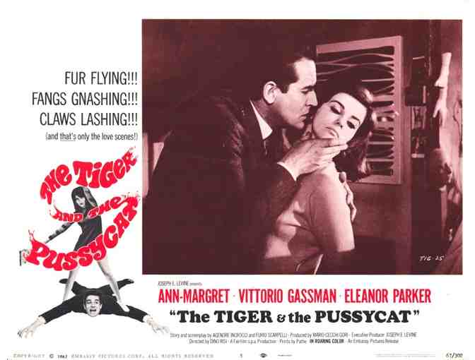 TIGER AND THE PUSSYCAT, 1967, lobby cards, Ann-Margret