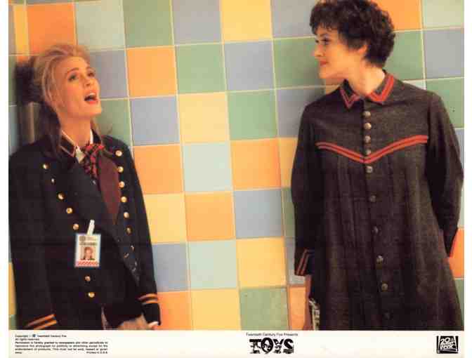 TOYS, 1993, lobby cards, Robin Williams, Joan Cusack