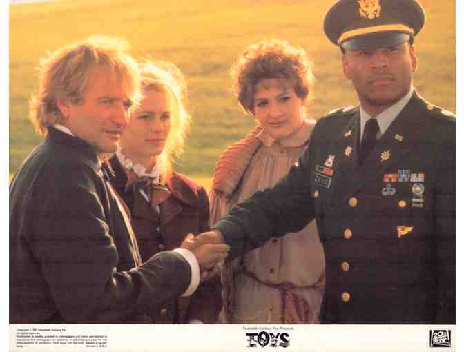 TOYS, 1993, lobby cards, Robin Williams, Joan Cusack