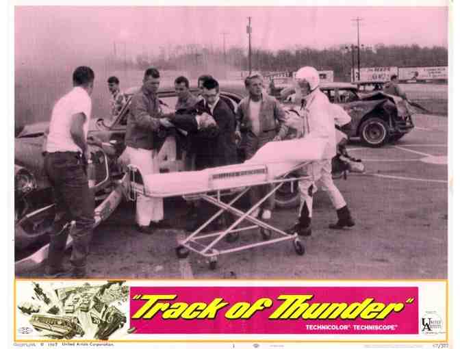 TRACK OF THUNDER, 1967, lobby cards, Tom, Kirk, Ray Stricklyn,