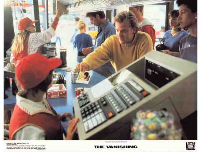 VANISHING, 1993, lobby cards, Jeff Bridges, Sandra Bullock