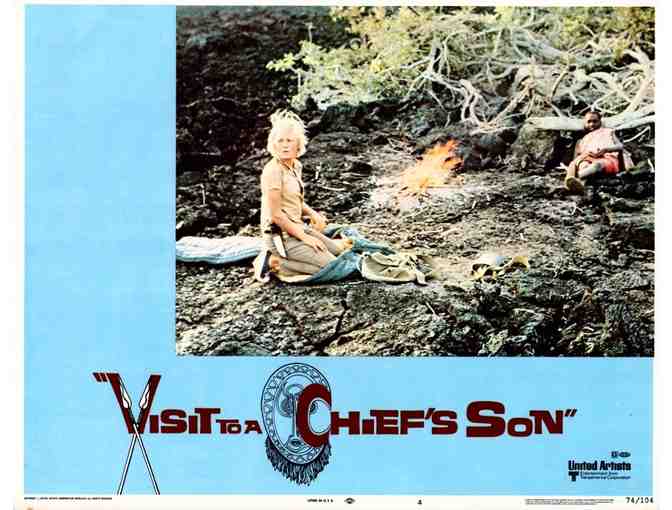 VISIT TO A CHIEFS SON, 1974, lobby cards, Richard Mulligan
