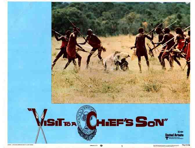VISIT TO A CHIEFS SON, 1974, lobby cards, Richard Mulligan