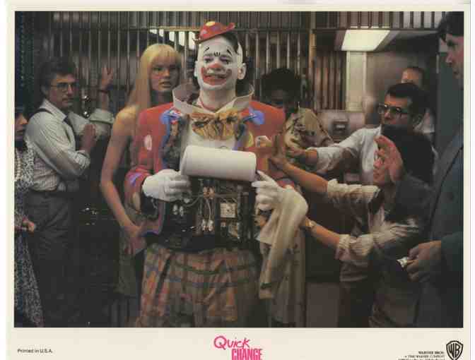 QUICK CHANGE, 1990, lobby cards, Bill Murray, Geena Davis