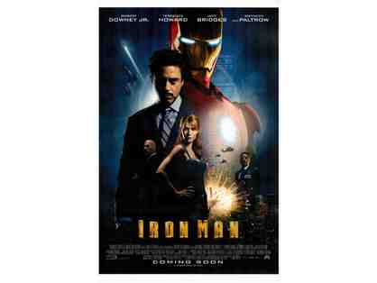 IRON MAN, 2008, REPRINT, Robert Downey Jr., Gwyneth Paltrow