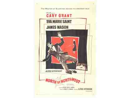 NORTH BY NORTHWEST, 1959, REPRINT, Cary Grant, Eva Marie Saint