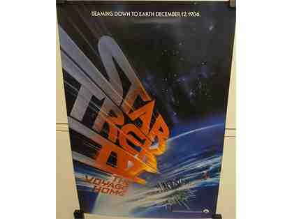 STAR TREK IV, 1986, mini sheet, William Shatner, Leonard Nimoy