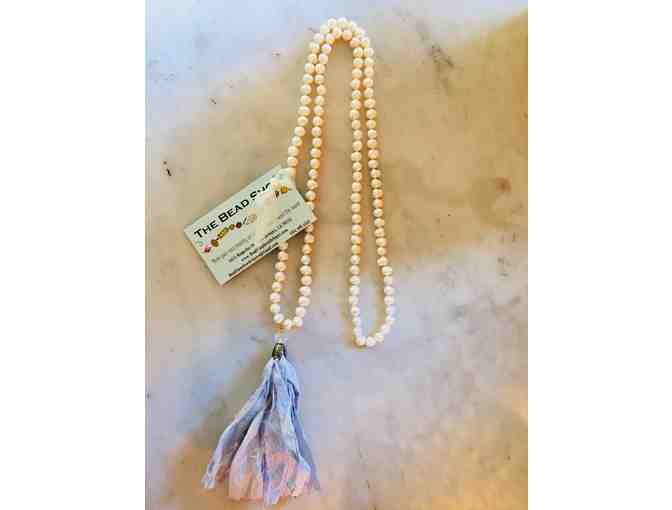 Necklace - Pearl Tassel from The Bead Shop
