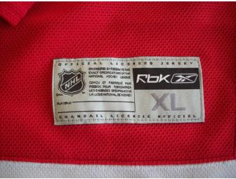 Autographed Zetterberg Detroit Red Wing Jersey