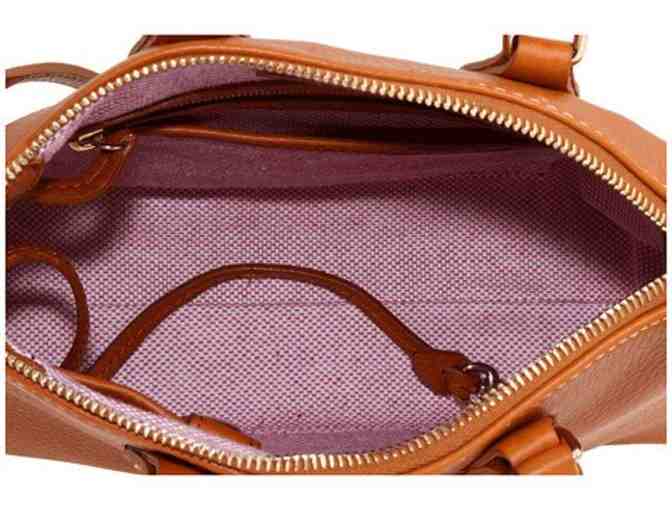 Dooney & Bourke pebble grain zip satchel