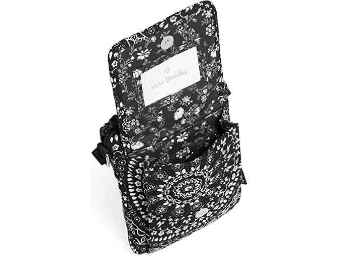 Vera Bradley Women's Cotton Mini Hipster Crossbody Purse with RFID Protection