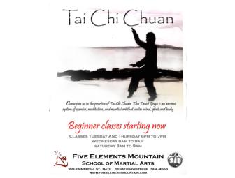 Five Elements Mountain: One Month Training Gift Certificate