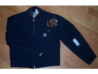Men's NAVY Duck Detroit Jacket/Blanket Lined 40 Regular