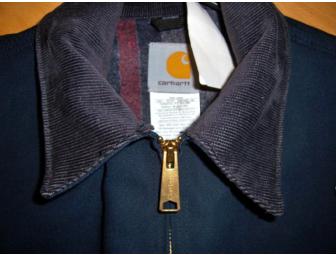 Men's NAVY Duck Detroit Jacket/Blanket Lined 40 Regular