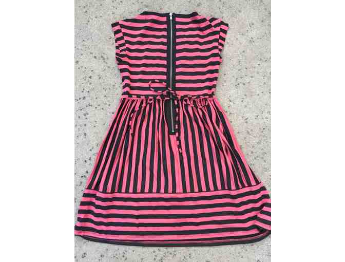 Speechless dress - salmon and black - girls size 8/M