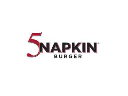 5 Napkin Burger: $100 Gift Certificate