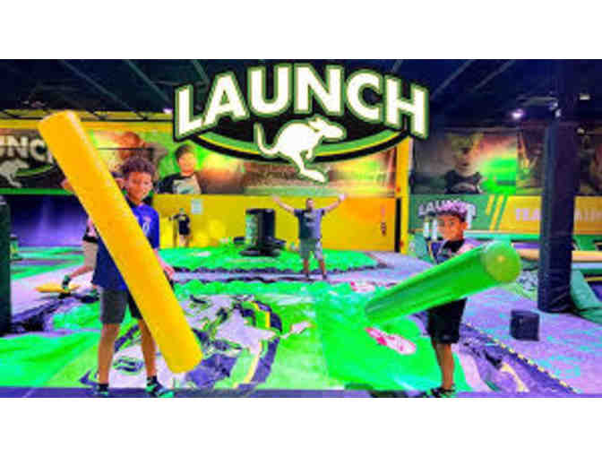Launch Trampoline Park - 6 (TWO HOUR) Jump Passes - $120 Value