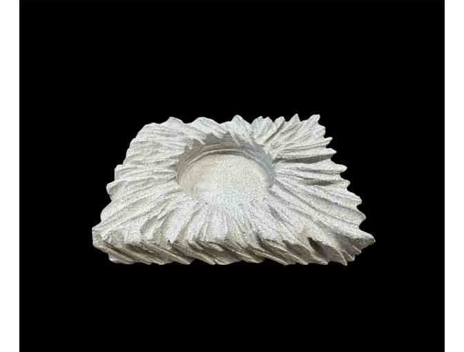 Limestone Candle Holder - Homemade by MTW Parent Gorazd Poposki