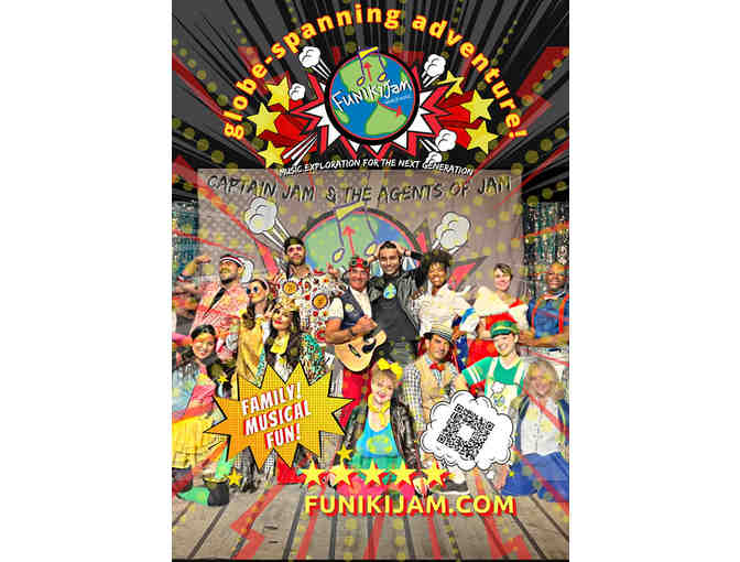 FUNIKIJAM - OZ IN THE AMAZON - FOUR (4) TICKETS - APRIL 5TH - 11AM