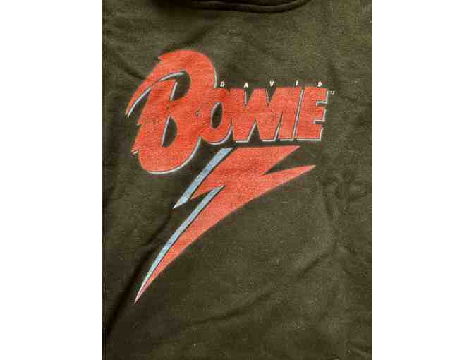 David Bowie Pullover Hoodie Sweatshirt - SIZE M