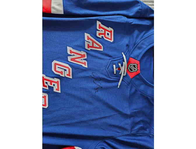 NHL Rangers Jersey Signed by Rangers Goalie Jonathan Quick - $200 Value - Size L