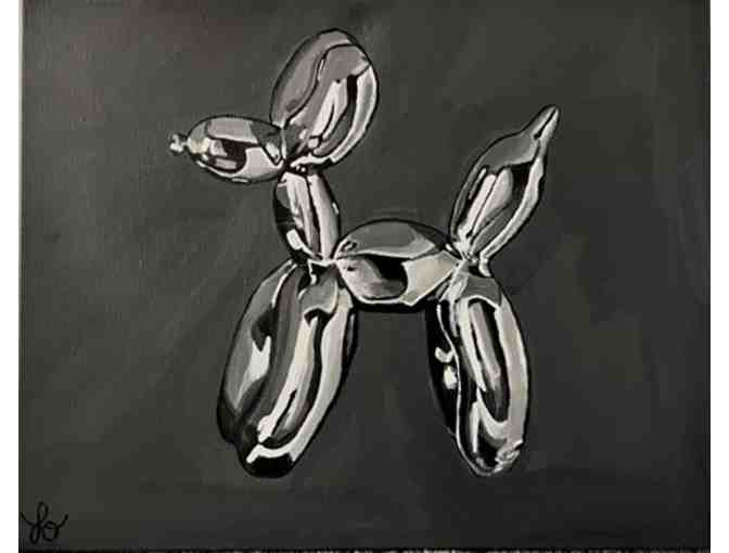 Please Don't Sue Me Jeff Koons; I'm Auctioning It For Charity - Acrylic on Canvas