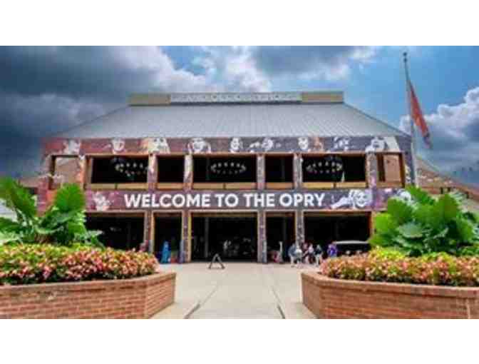 Grand Ole Opry Show and Backstage Tour Package for Two