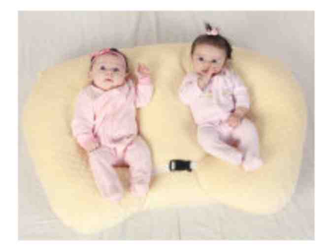 Twin Z Pillow - 4 in 1 Nursing Pillow (with cream colored cover)