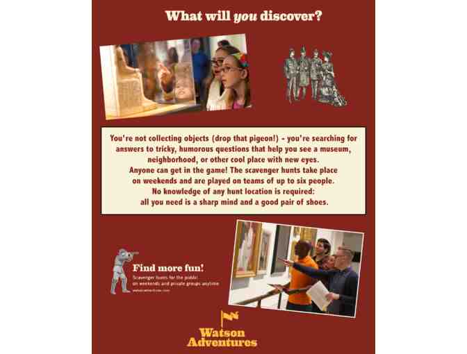 Watson Adventures - Public Hunt Voucher