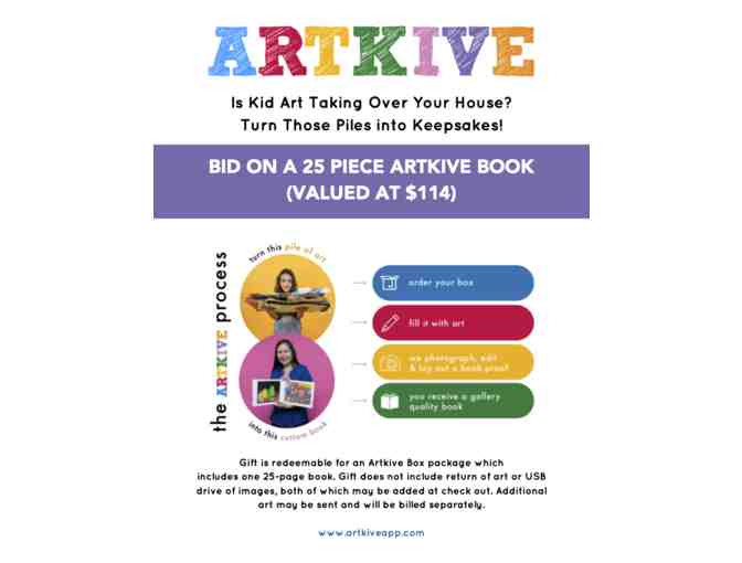 25-Piece Artkive Book Package