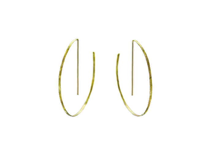 Sophie Hughes 18k Recycled Gold Coil Hoops