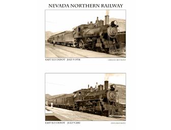 Wild West Train on the Nevada Northern Railway in Ely, NV: Family 4 Pack