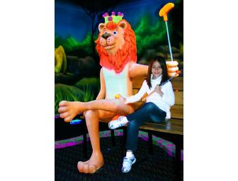 King Putt Indoor Mini-Golf - Family 4 pack