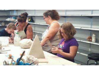 Clay Arts: Family Time Class for Two