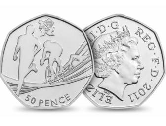 *2012 London Olympic Triathalon Coin